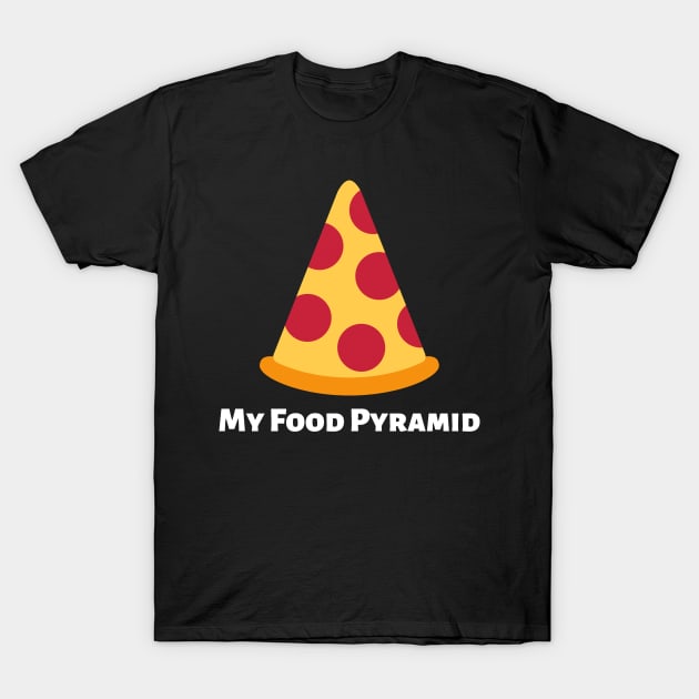 My food pyramid T-Shirt by Motivational_Apparel